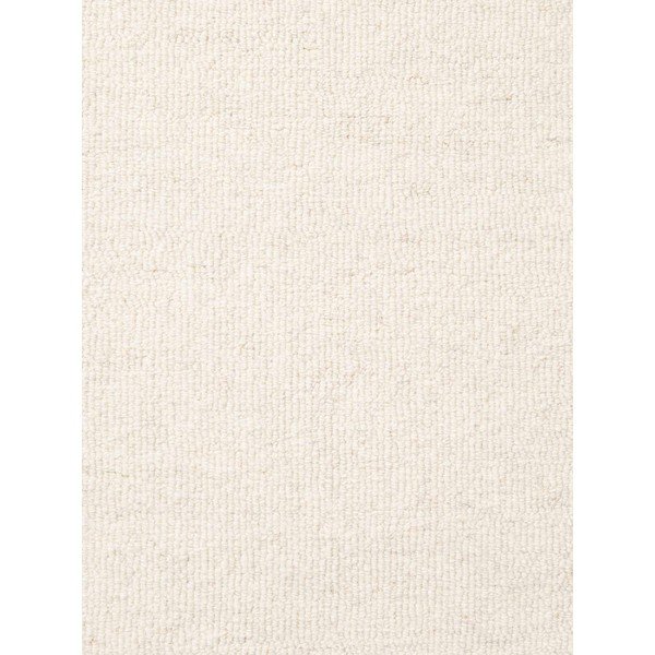 Kreemikas käsitsi kootud villane ümmargune vaip ø 160 cm Puristic Knots - Elle Decoration-image-4