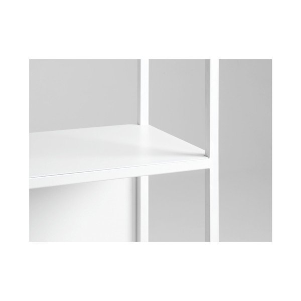 Valge raamaturiiul , 100 x 110 cm Hyller - CustomForm-image-4