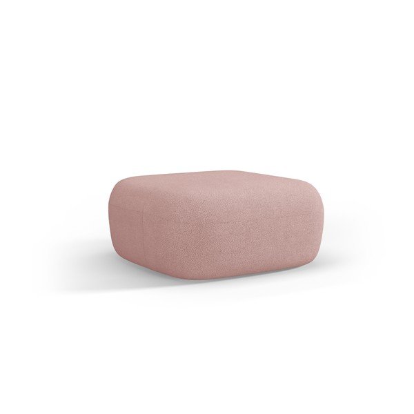 Heleroosa bouclé-kangast puff Jenny - Micadoni