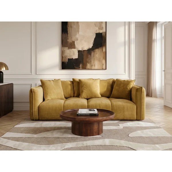 Kollane šenilldiivan Harlem - Bobochic Paris-image-3