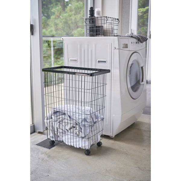 Must metallist pesukorv 55 L Tower - YAMAZAKI-image-4