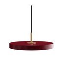 Punane LED rippvalgusti metallist lambivarjuga ø 31 cm Asteria Mini - UMAGE