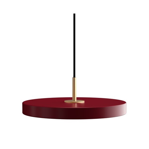 Punane LED rippvalgusti metallist lambivarjuga ø 31 cm Asteria Mini - UMAGE