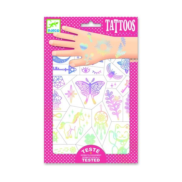 Laste tatoveeringud Rainbow Happiness – Djeco-image-2