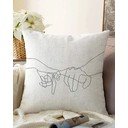 Puuvillasegust padjapüür Pinky, 55 x 55 cm - Minimalist Cushion Covers