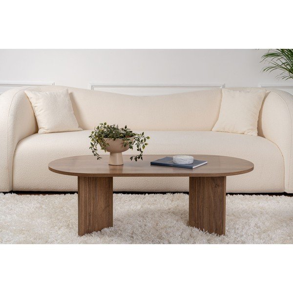 Tumepruun diivanilaud 60x119 cm Sable - Kalune Design-image-3