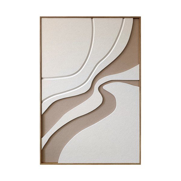 Trükitud pilt raamiga/akustiline 62x92 cm Static - Styler