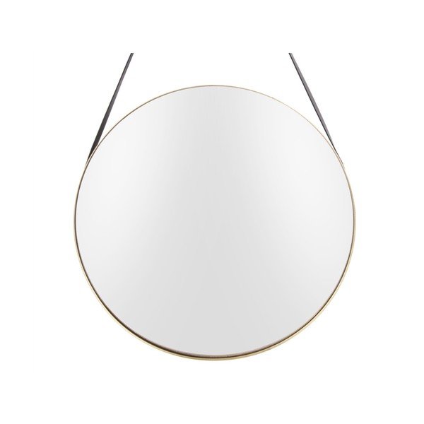 Kuldse raamiga seinapeegel Balanced, ø 47 cm - PT LIVING-image-1