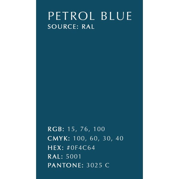 Petrooleumi värvi LED rippvalgusti metallist lambivarjuga ø 43 cm Asteria Medium - UMAGE-image-4