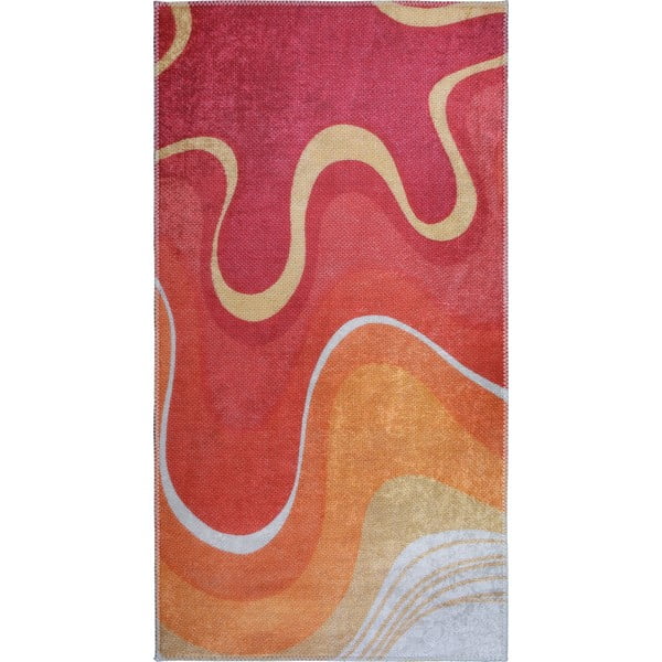 Punane-oranž pestav vaip 80x200 cm Colors of Joy - Vitaus