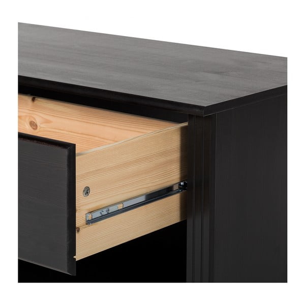 Pruun männi täispuidust TV-komplekt 140x223x34 cm Anita – Støraa-image-4