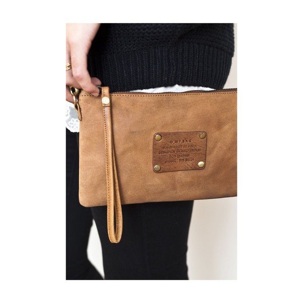 Hnědá kožená kabelka O My Bag The Betsy-image-2