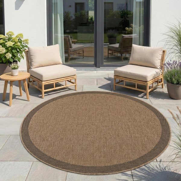 Ümmargune sise- ja õuevaip ø 160 cm Timber 1402 - Ayyildiz Carpets-image-1