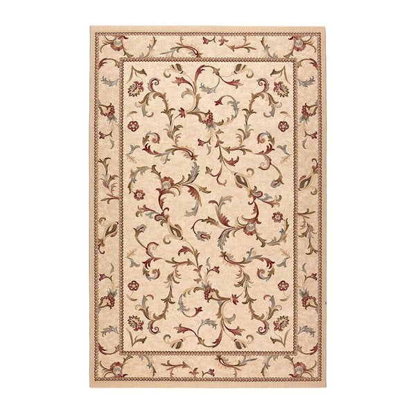 Vlněný koberec Byzan 542 Beige, 140x200 cm