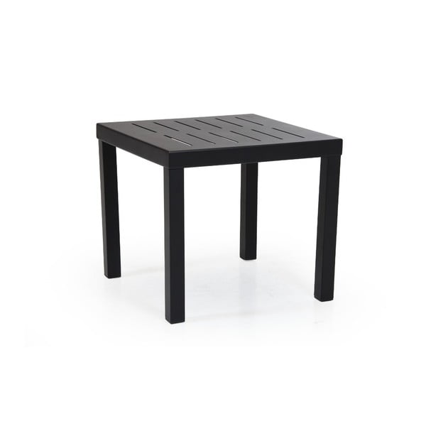 Černý zahradní stolek Brafab Belfort, 50 x 50 cm