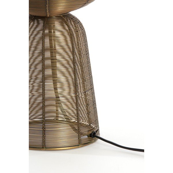 Pronksvärvi metallist laualamp (kõrgus 42 cm) Aboso - Light & Living-image-3