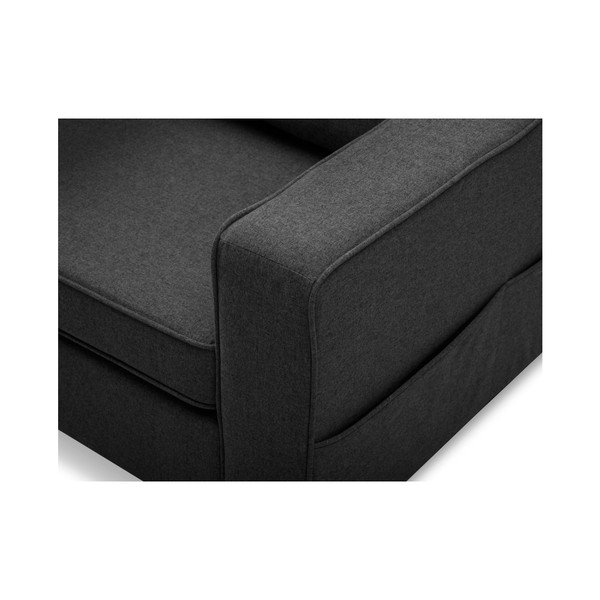 Antracitové křeslo Mazzini Sofas Narcisse-image-3