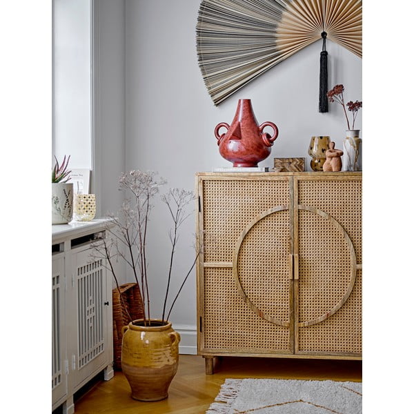 Kreemjas käsitsi valmistatud kivivara vaas Savana - Bloomingville-image-2