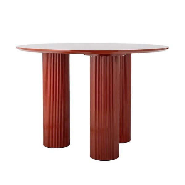 Läikiv ümmargune söögilaud ø 110 cm Della - Bloomingville-image-2