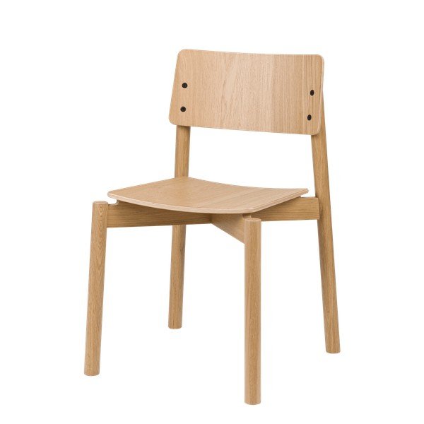 Virnastatav söögitool naturaalse tammepuust Wem - noo.ma