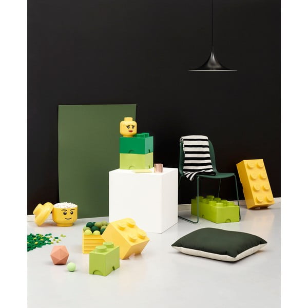 Valge ümmargune hoiukarp , ⌀ 12,5 cm - LEGO®-image-2