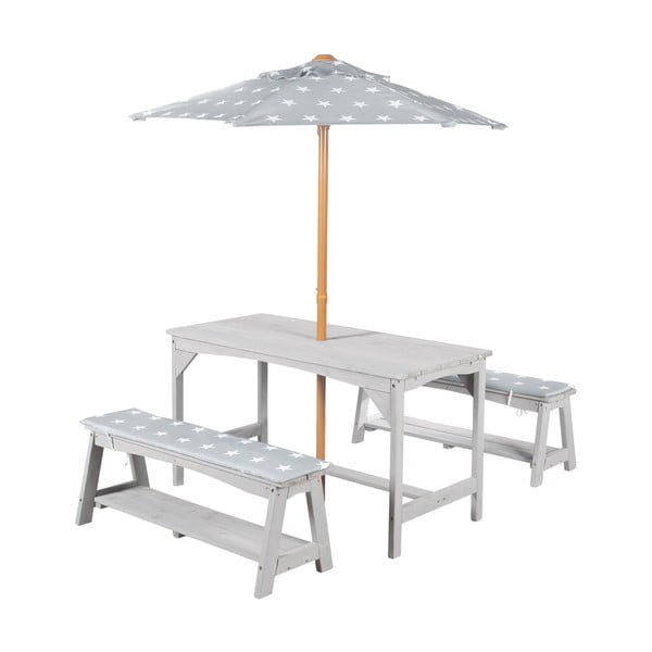 Laste 4-osaline aiamööbli komplekt Outdoor + - Roba