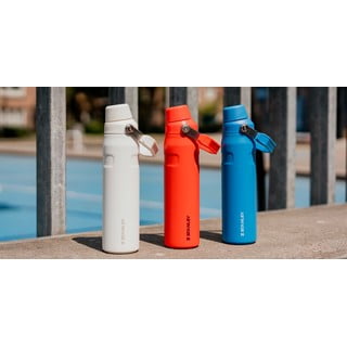 Must roostevabast terasest pudel 600 ml Aerolight IceFlow - Stanley