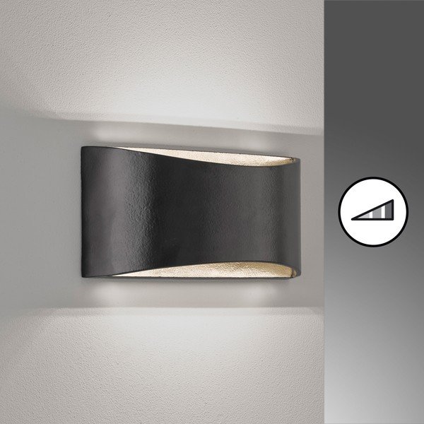 Must dimmerdatav LED seinavalgusti Arles - Fischer & Honsel-image-4