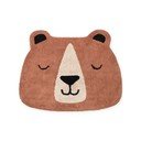 Pruun pestav/käsitsi kootud puuvillane lastevaip 101x120 cm Snuggle Benni - Hanse Home