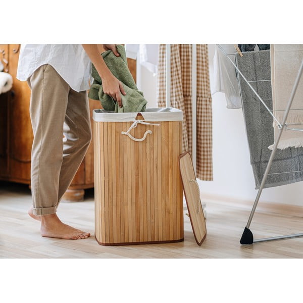 Bambusest pesukorv 78 l Bamboo - Compactor-image-1