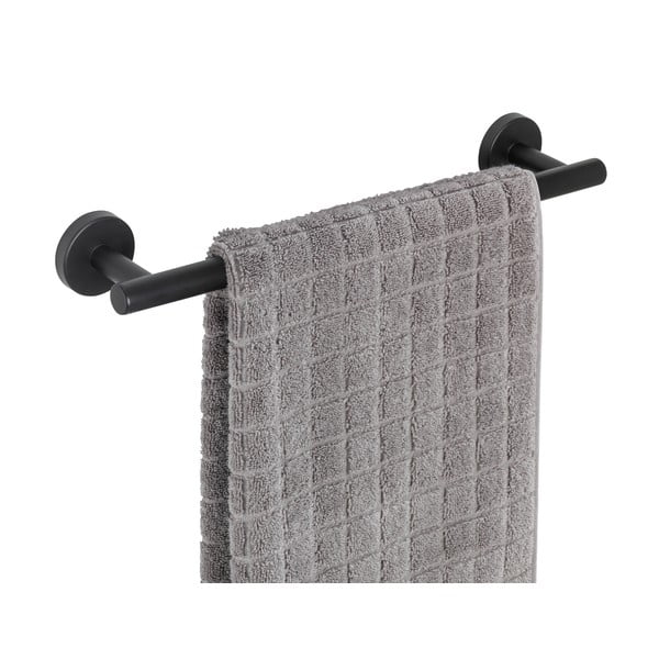 Mattmust seinale paigaldatav roostevabast terasest rätikuhoidja Bosio - Wenko-image-2