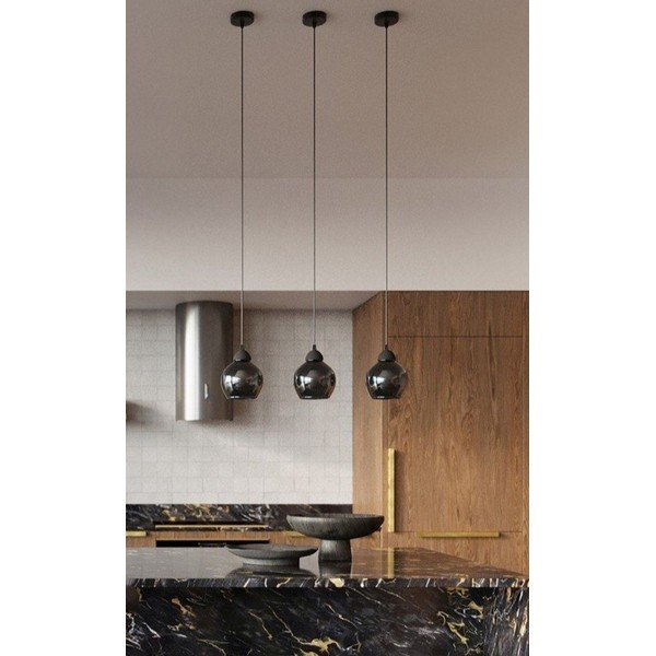 Must rippvalgusti ø 15 cm Grande - Sollux-image-1