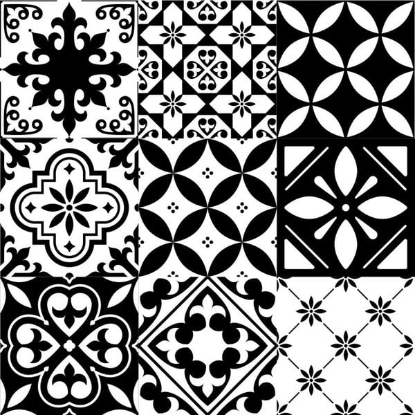 Põrandakleebis , 50 x 50 cm Vanesa - Ambiance-image-1