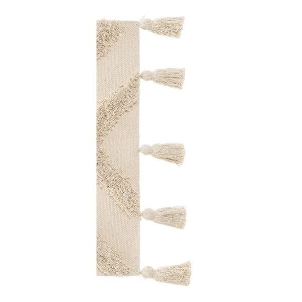 Kreem pestav puuvillane vaip 50x80 cm - Casa Selección-image-2