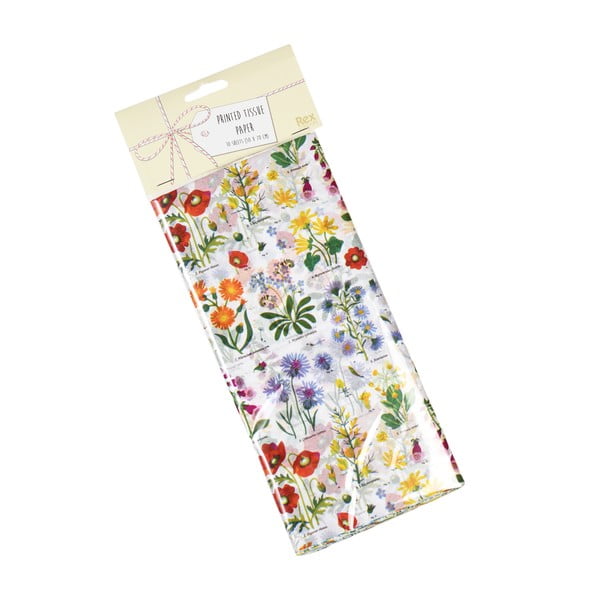 Paberist salvrätikud 10 tk komplektis Wild Flowers - Rex London-image-1