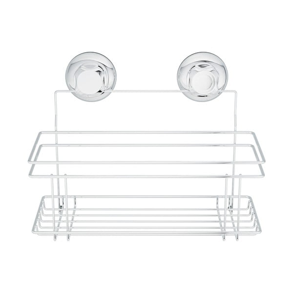 Isekandev metallist hõbedane  vannitoa riiul  Bestlock Bath - Compactor-image-3