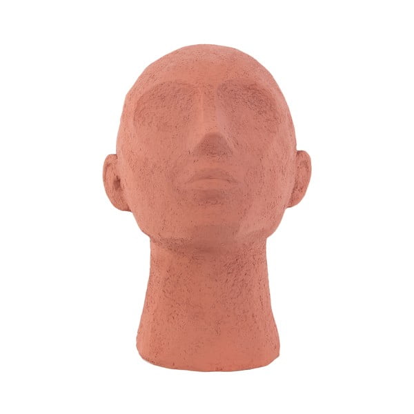 Terrakota oranž dekoratiivne Face Art figuur, kõrgus 22,8 cm Art Up - PT LIVING