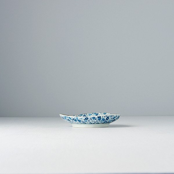 Sinine ja valge keraamiline taldrik, ø 12 cm Daisy - MIJ-image-1