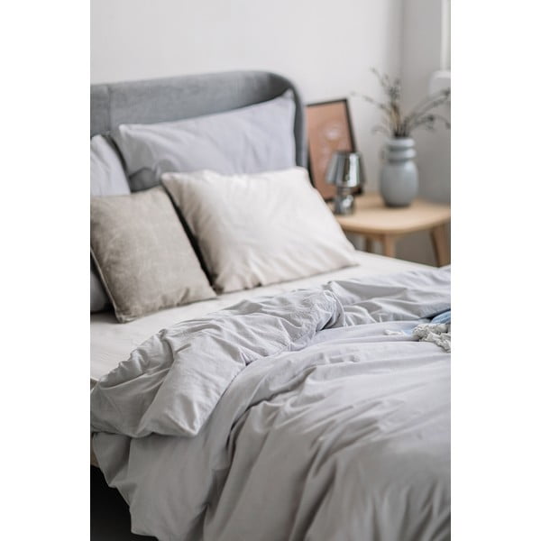 Helehall üheinimesevoodipesu kivipesu puuvillast , 140 x 200 cm - Bonami Selection-image-3