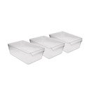 Plastist külmiku korraldaja 3 tk - Hermia