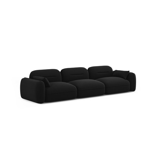 Must sametist diivan 320 cm Audrey - Interieurs 86-image-2