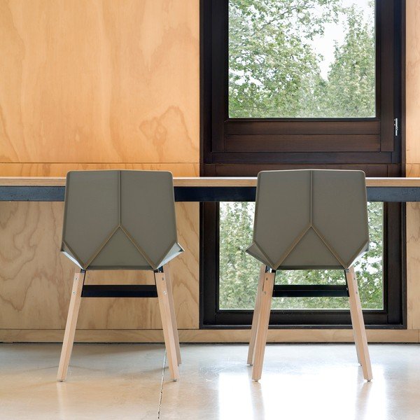 Béžová židle Mobles 114 Green-image-3