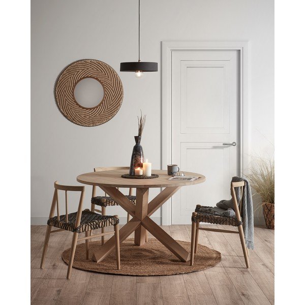 Seinapeegel ø 80 cm Klevin – Kave Home-image-3