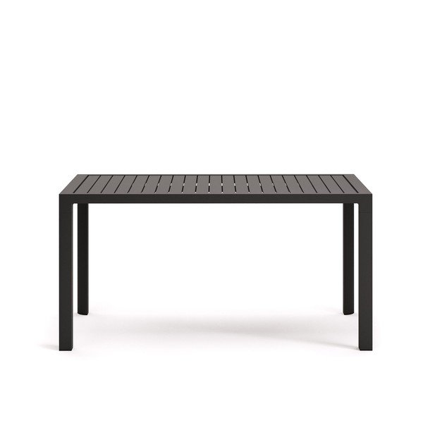 Alumiiniumist aia söögilaud 77x150 cm Culip - Kave Home