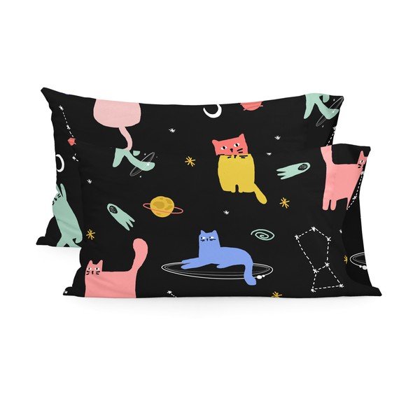 Padjapüürid 2tk komplektis 50x75 cm Cosmic cats - Aware