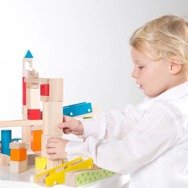 Puidust pallirada Marble Run – Roba-image-1