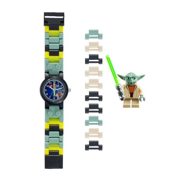 Hodinky s figurkou LEGO® Star Wars Yoda