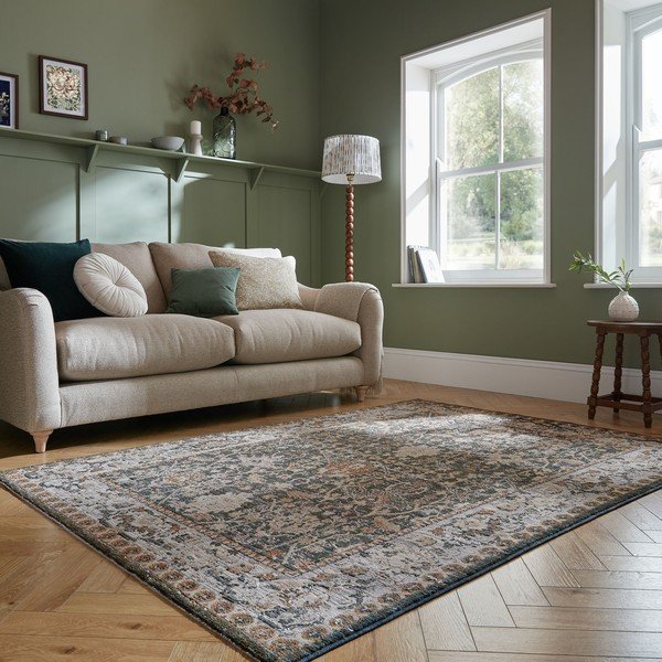 Roheline vaip 200x300 cm Amelina Vintage - Flair Rugs-image-1
