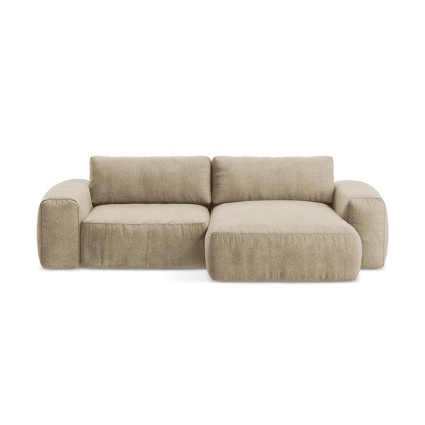 Helepruun šenill-nurgadiivanvoodi (parem nurk/diivanvoodiga) Kuki - Makamii