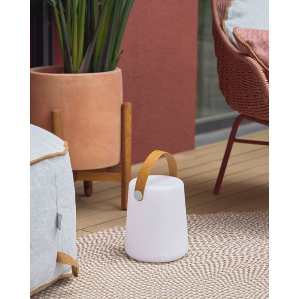 Valge-pruun välivalgusti Dialma - Kave Home-image-1